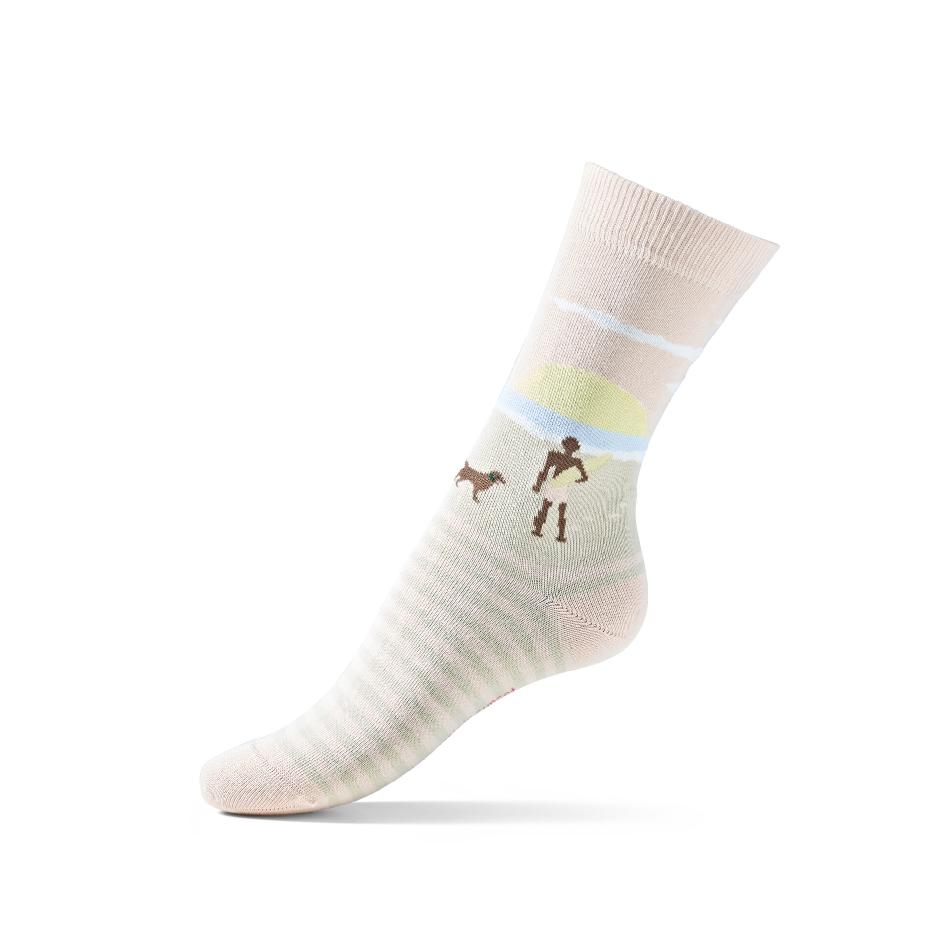 Josette&Tic socks - "Viens Voir Le Sunset"