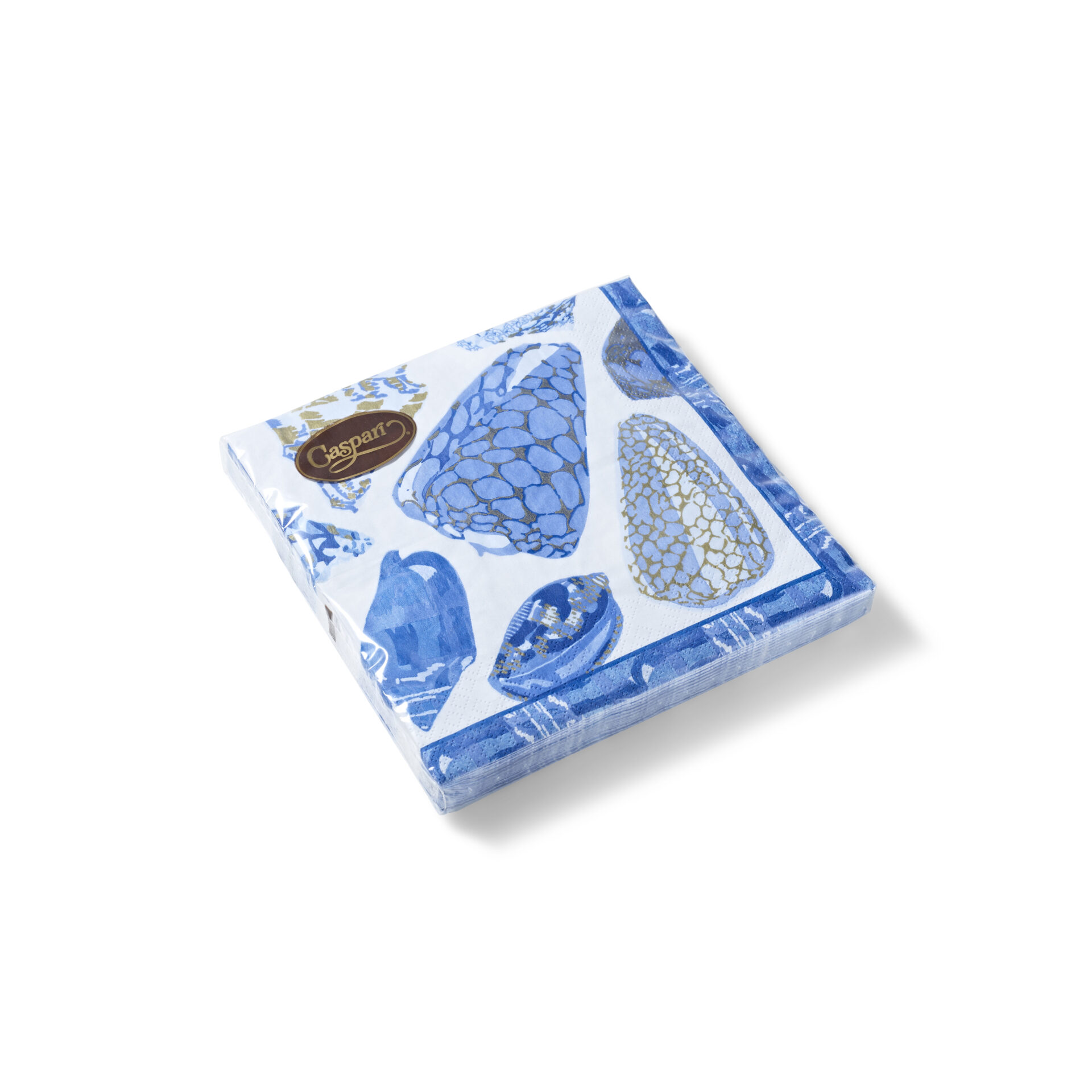 Caspari Papier Serviette "Coquillage Blue"