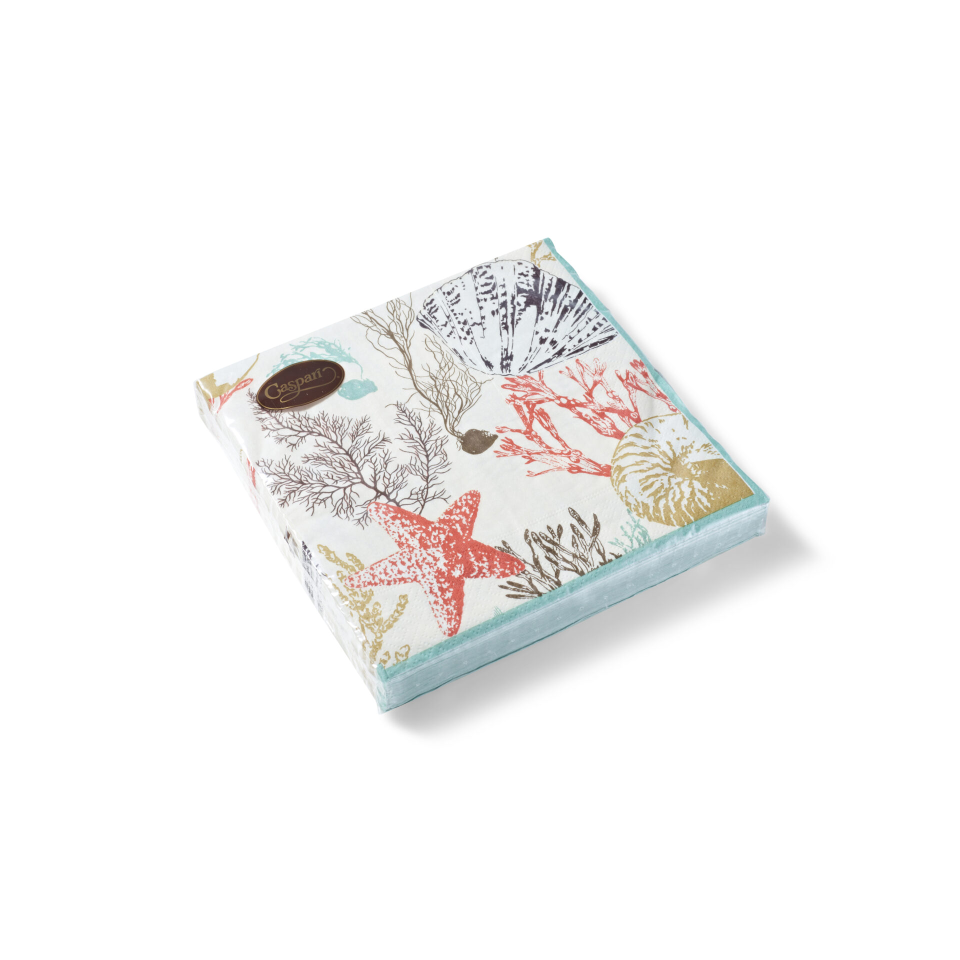 Caspari Papier Servietten "Marine Study Ivory"