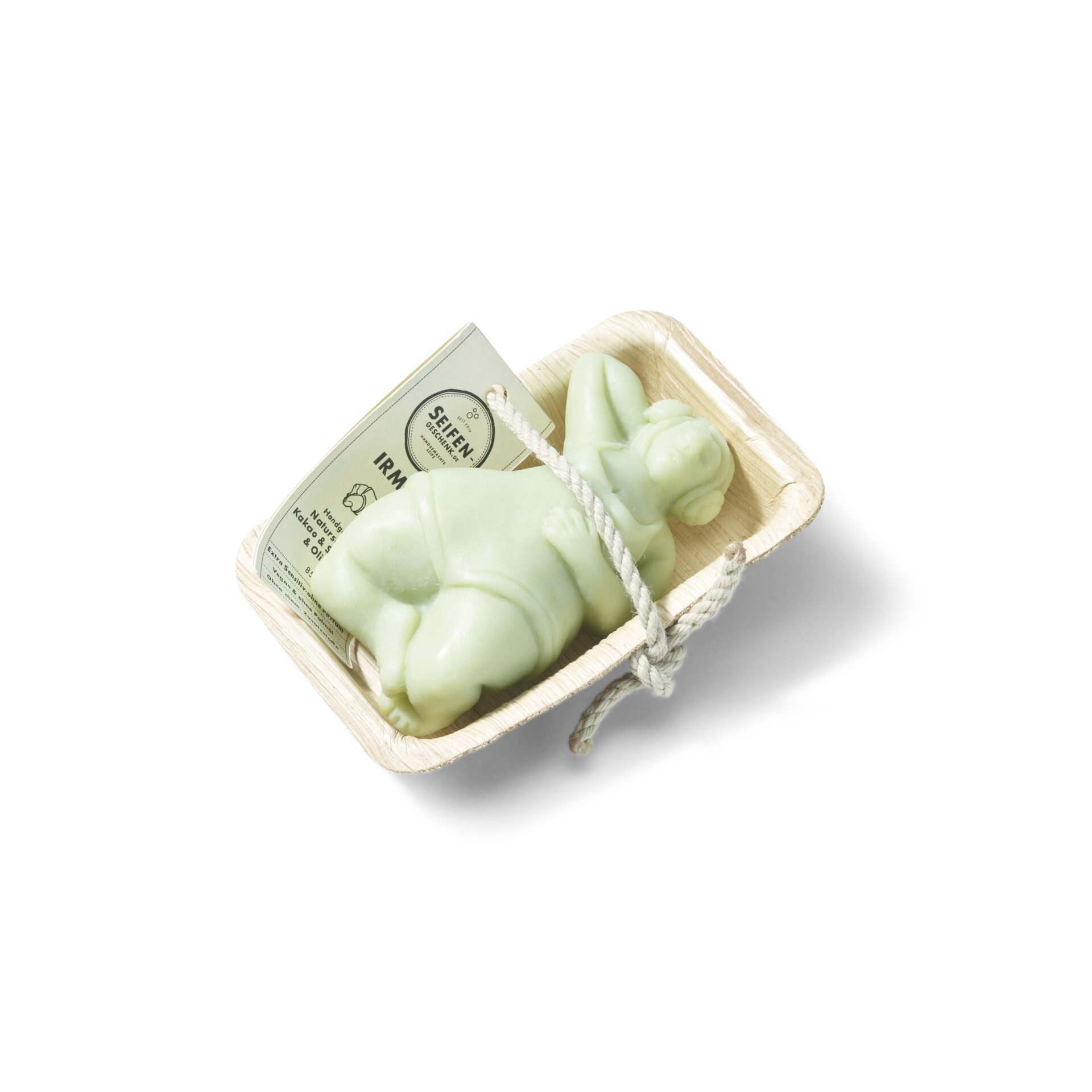 Pflanzenölseife "Irma" Grün – Bild 2
