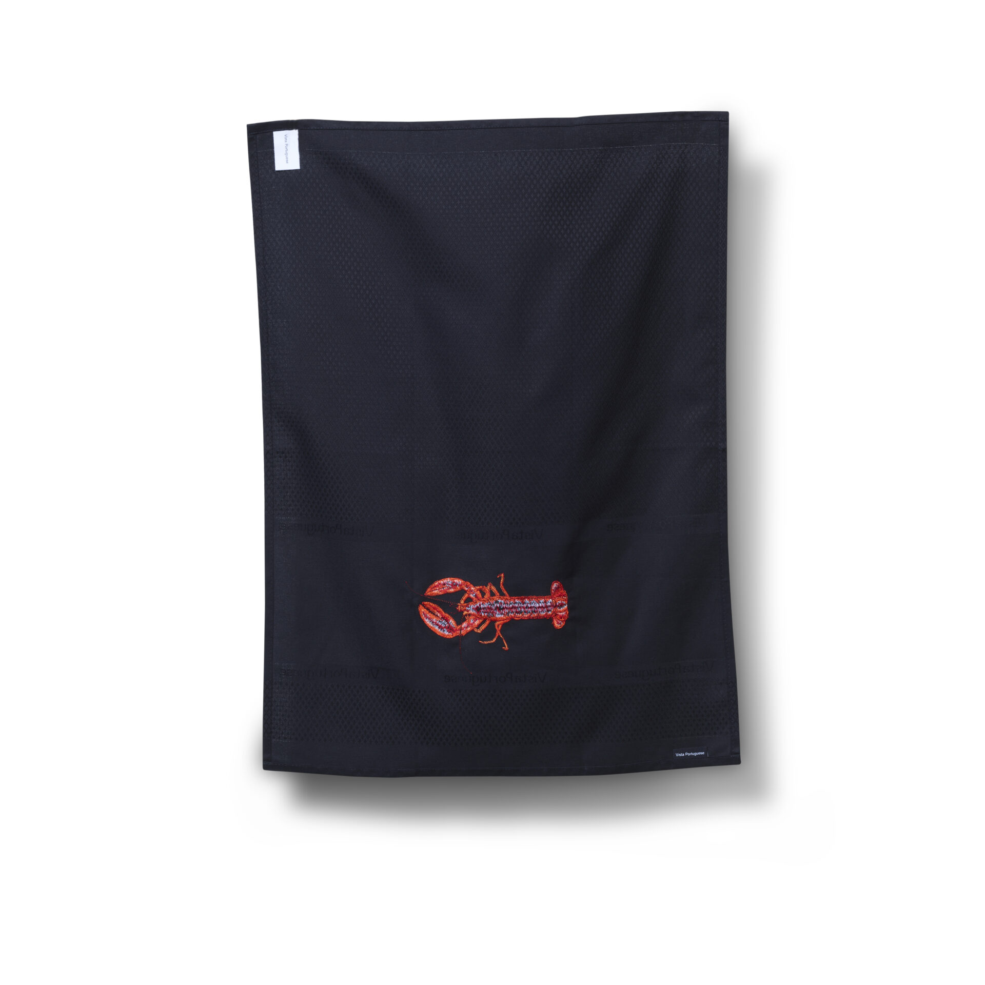 Geschirrtuch Hummer, schwarz 50x70cm – Bild 2