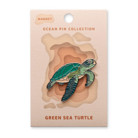 Ocean Pin Collection Grüne Meeresschildkröte von Oceanstore Design