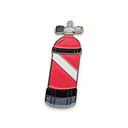Ocean Pin Collection Dive Tank Flag von Oceanstore Design