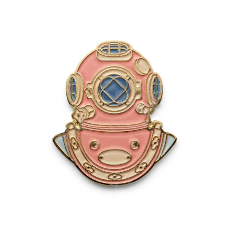 Ocean Pin Collection Vintage Helmet von Oceanstore Design