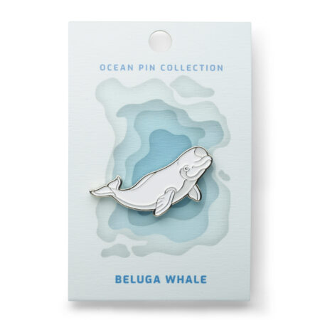 Ocean Pin Collection: Beluga Whale by Oceanstore Design