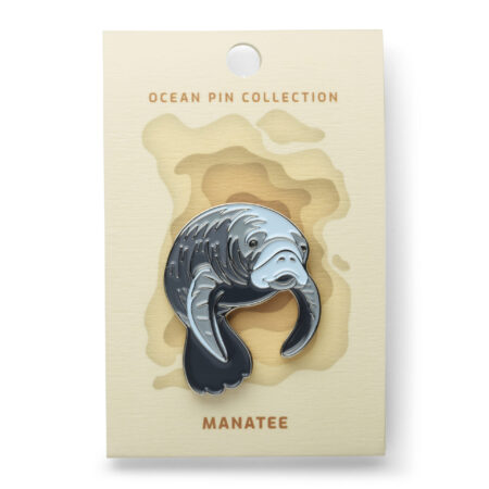 Ocean Pin Collection: Manatee by Oceanstore Design