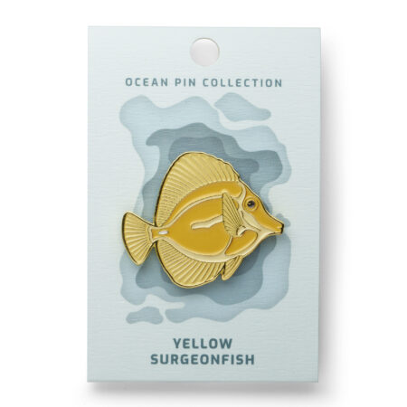 Ocean Pin Collection Yellow Sailfin Angelfish by Oceanstore Design