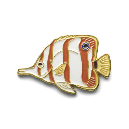Ocean Pin Collection Kupferstreifen-Pintettfisch von Oceanstore Design