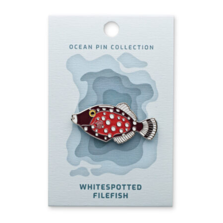 Ocean Pin Collection Weissflecken Feilenfisch von Oceanstore Design