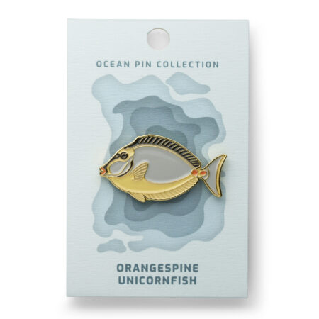Ocean Pin Collection Yellow-bladed Nose Doctor Fish by Oceanstore Design