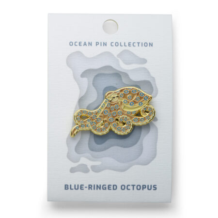 Ocean Pin Collection Blaugeringelter Krake von Oceanstore Design