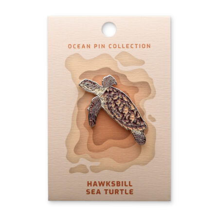 Ocean Pin Collection Echte Karettschildkröte von Oceanstore Design