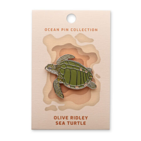 Ocean Pin Collection Oliv-Bastardschildkröte von Oceanstore Design