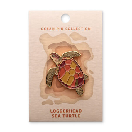Ocean Pin Collection Unechte Karettschildkröte von Oceanstore Design